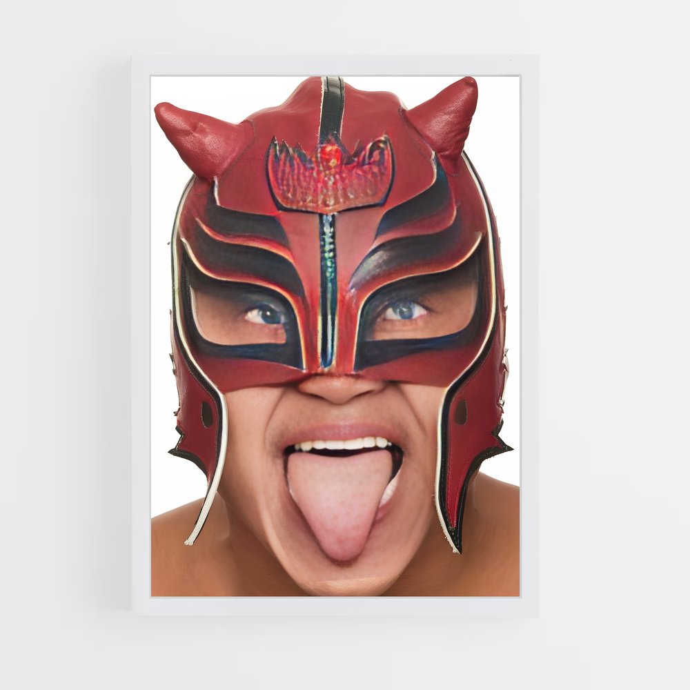 Poster Rey Mysterio Catch Ambiance moderne (vue 3)
